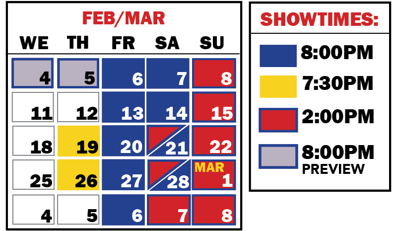 FENCES PRODUCTION CALENDAR W EXT WEB